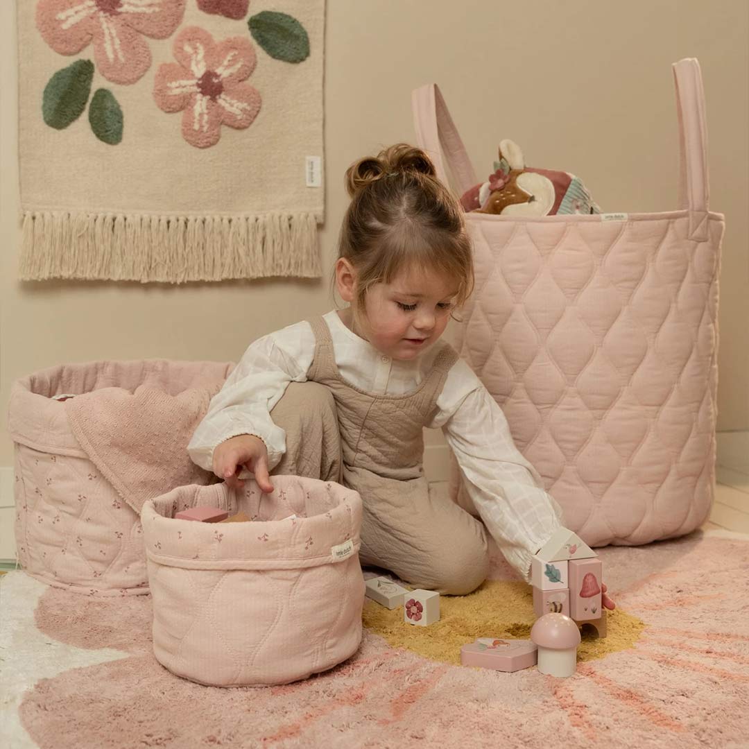 Little Dutch Storage Basket Small - Pure Blossom - Image 2