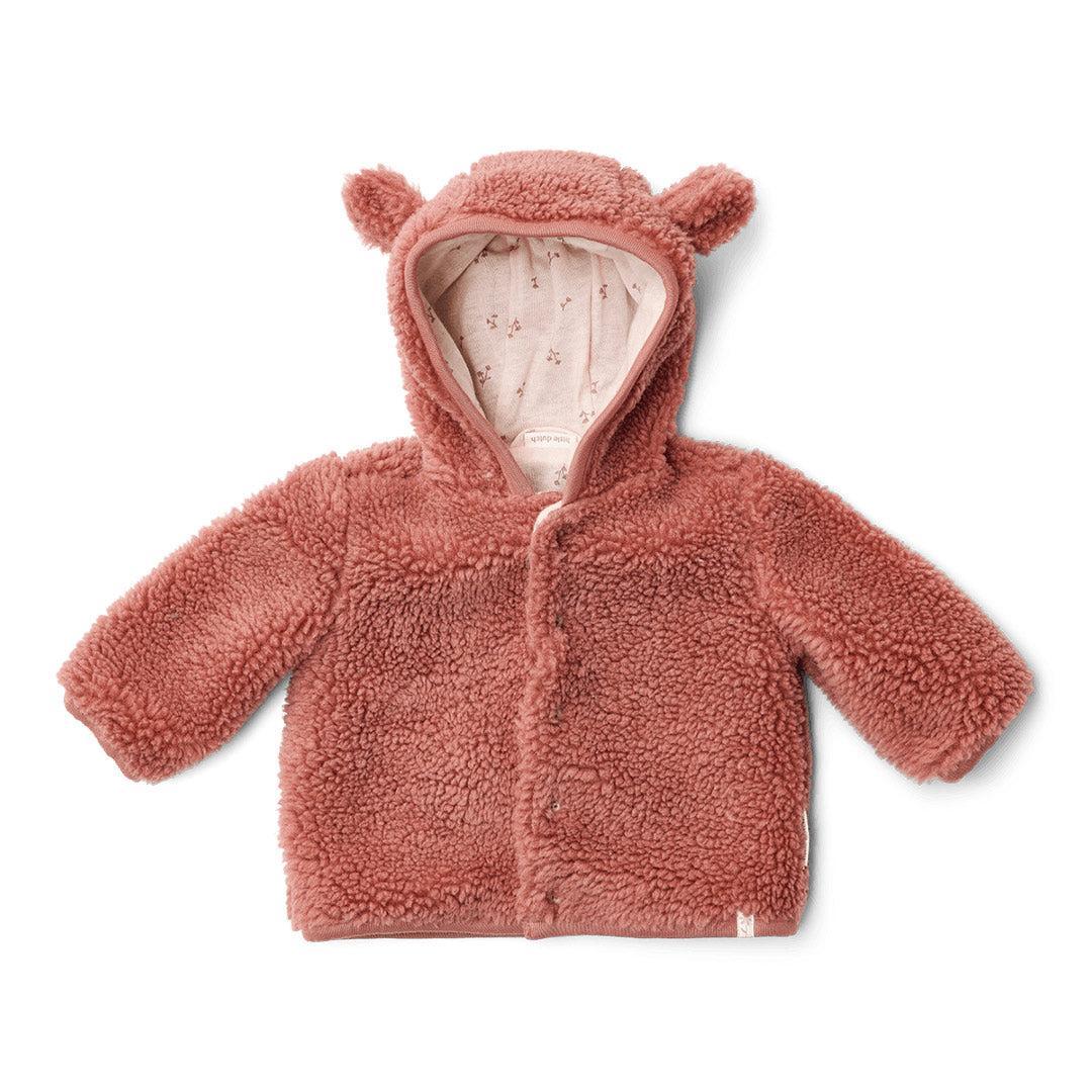 Little Dutch Teddy Cardigan - Pink Blush