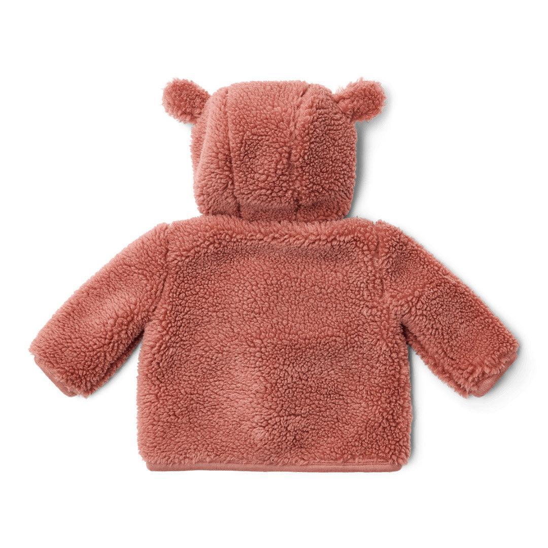 Little Dutch Teddy Cardigan - Pink Blush - Image 4