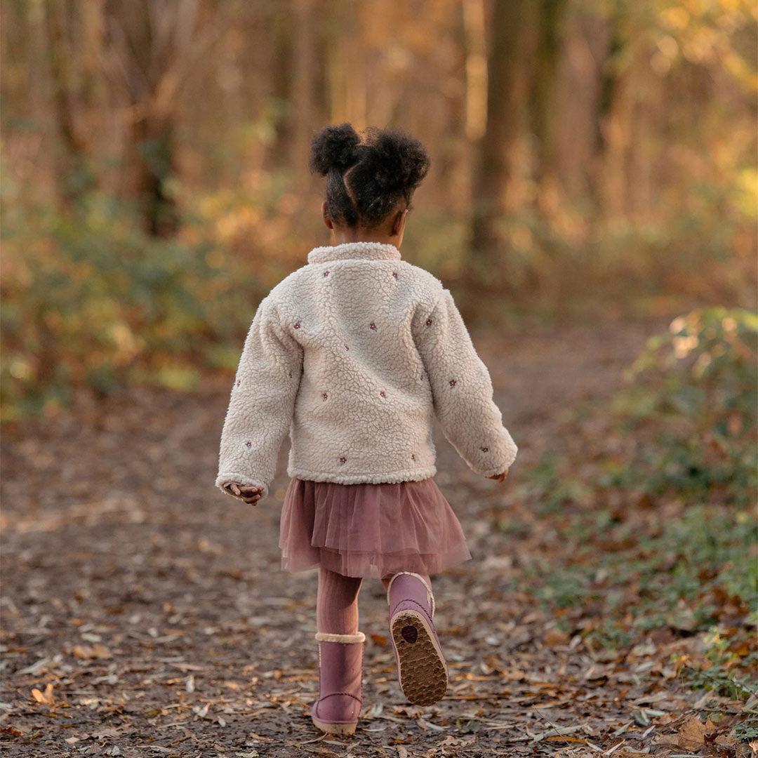 Little Dutch Teddy Cardigan - Sand - Image 3