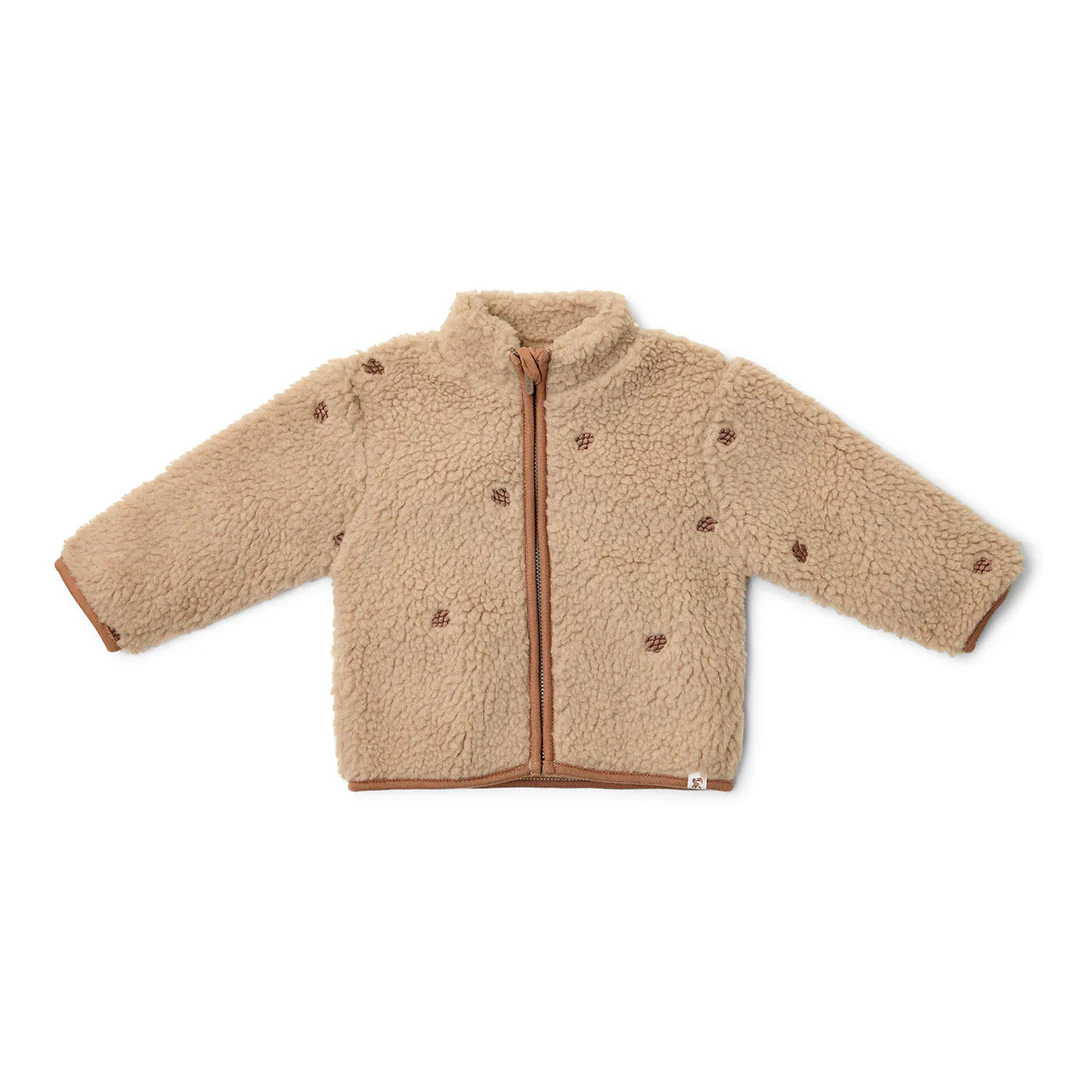 Little Dutch Teddy Cardigan - Taupe