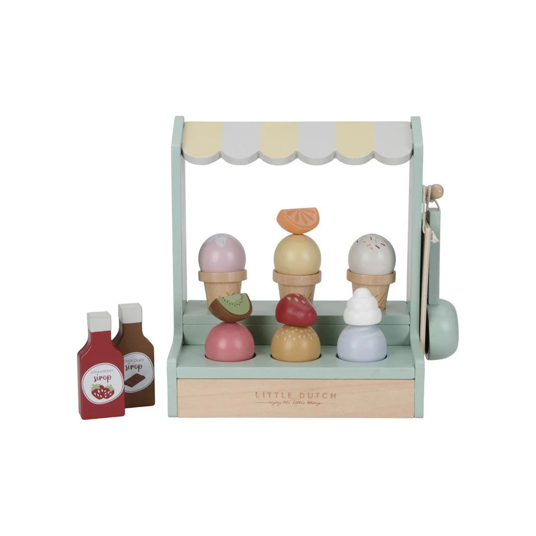 Little Dutch Toy Ice Cream Shop - Image 6