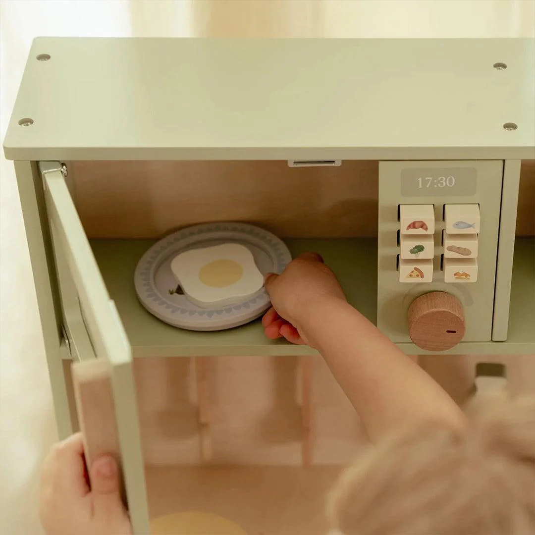 Little Dutch Wooden Play Kitchen Limited Edition - Mint - Image 4