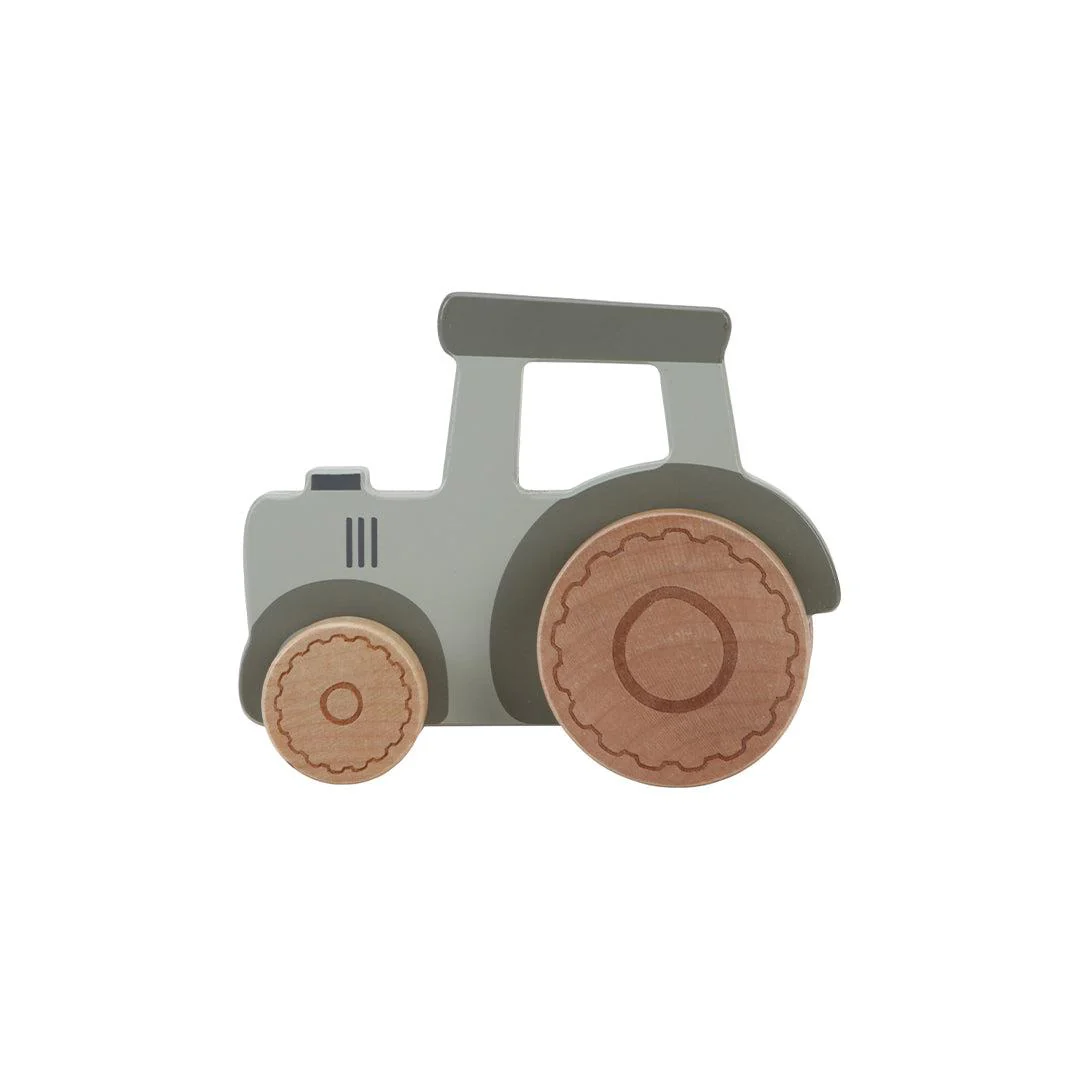 Little Dutch Wooden Tractor - Little Farm - Image 3