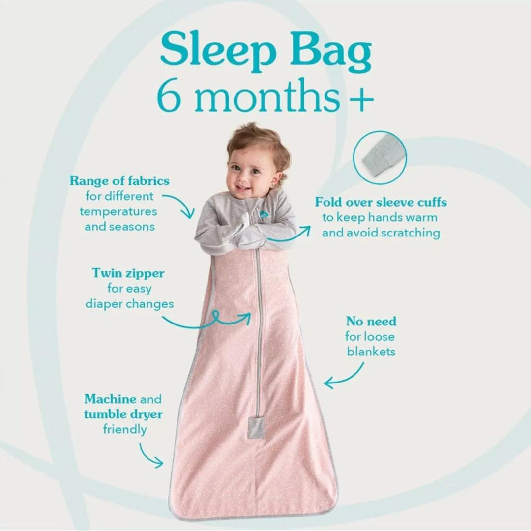 Love to Dream Sleep Bag (2.5 Tog) - Pebbles Rose - Image 2