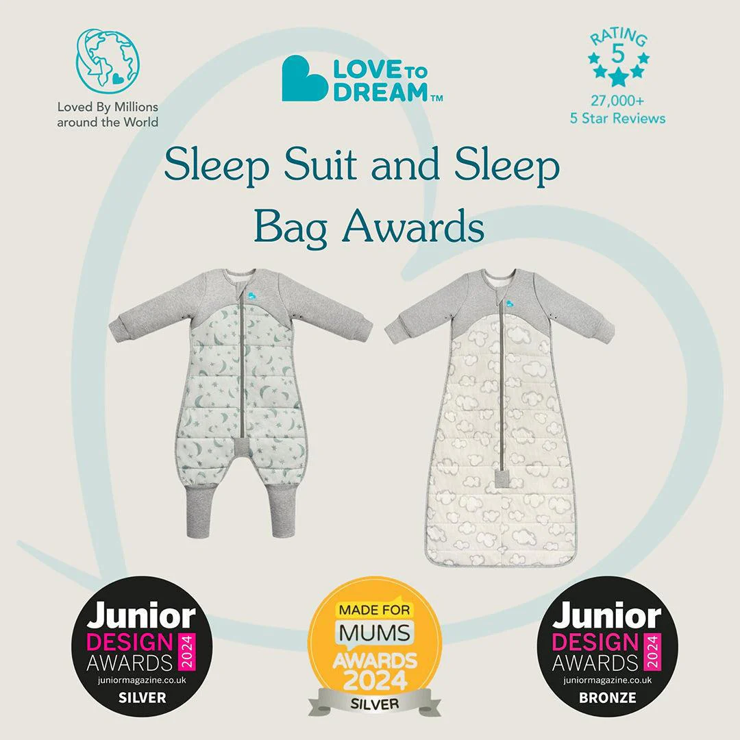 Love to Dream Sleep Bag (2.5 Tog) - Pebbles Rose - Image 4