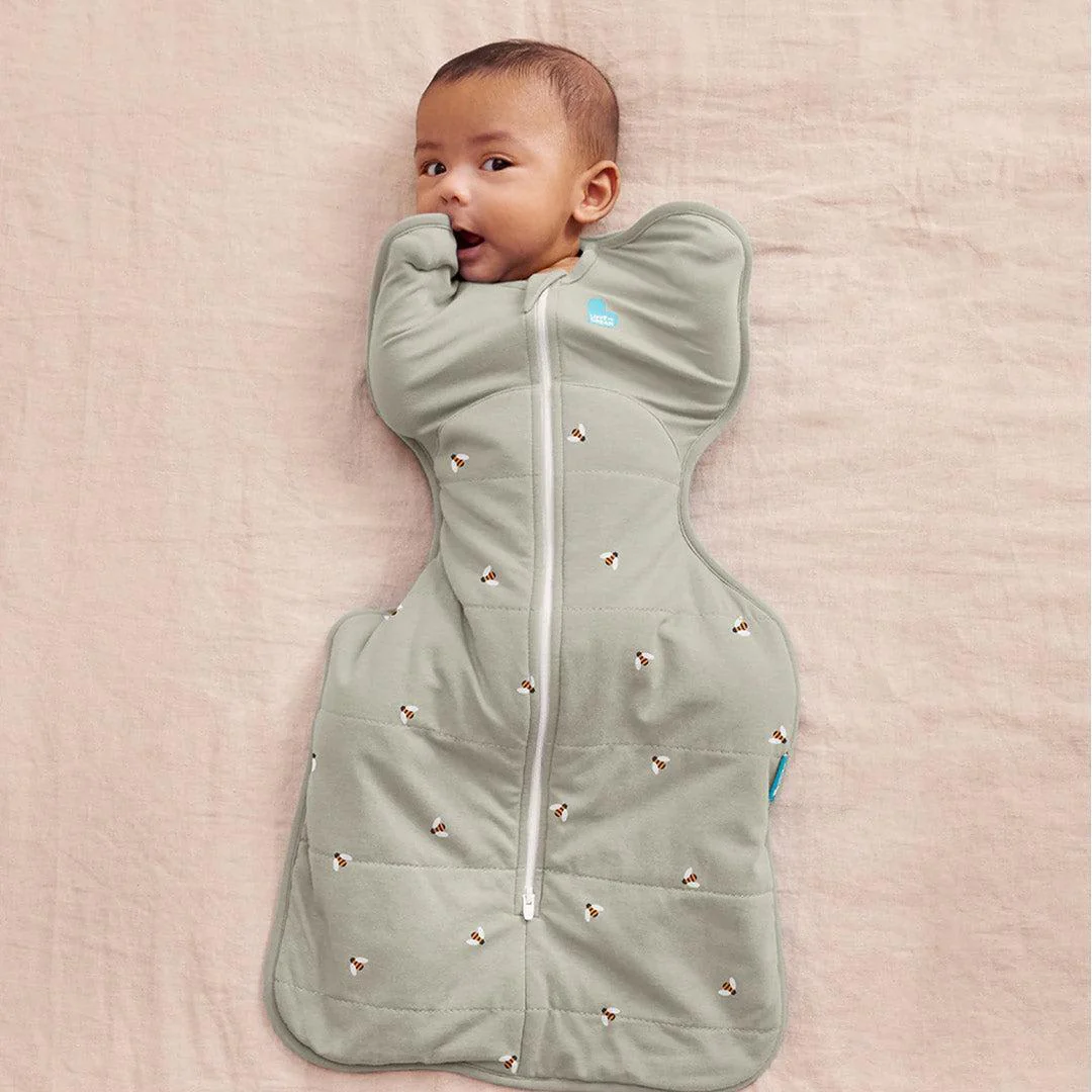 Love to Dream Swaddle Up (2.5 Tog) - Bees Olive - Image 3