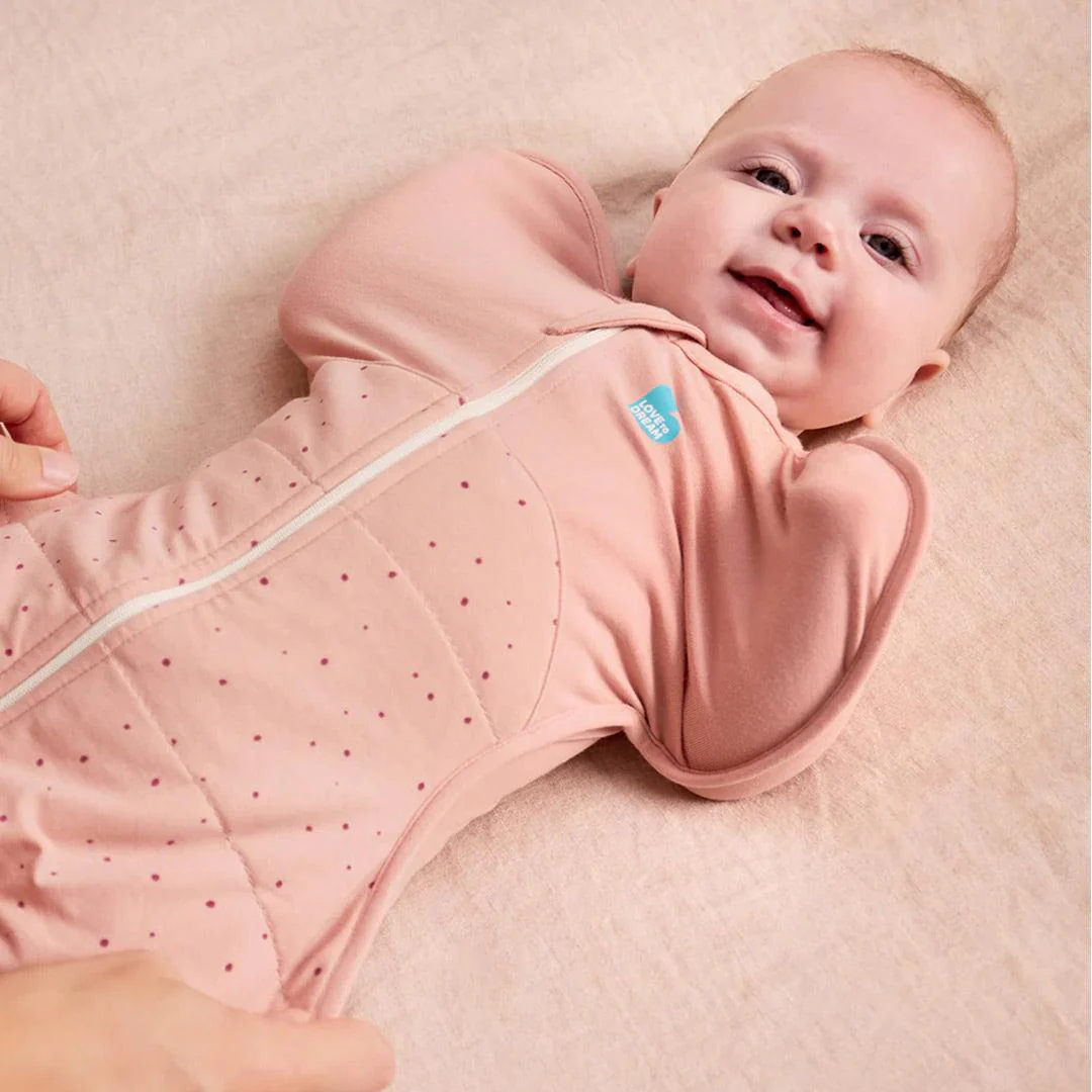Love to Dream Swaddle Up (2.5 Tog) - Pebbles Rose - Image 3