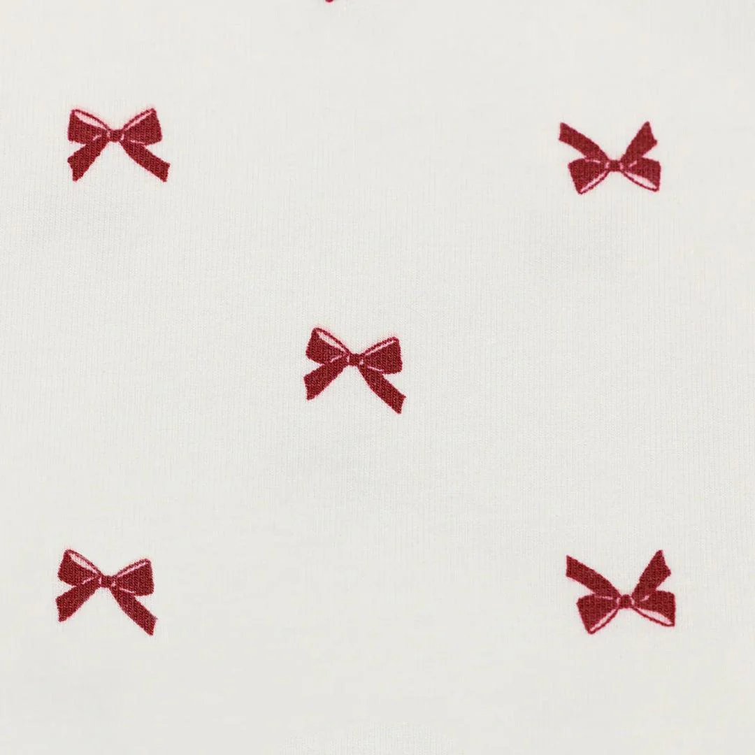 Love to Dream Swaddle Up Sleeping Bag 1.0 Tog - Bows Cream - Image 6