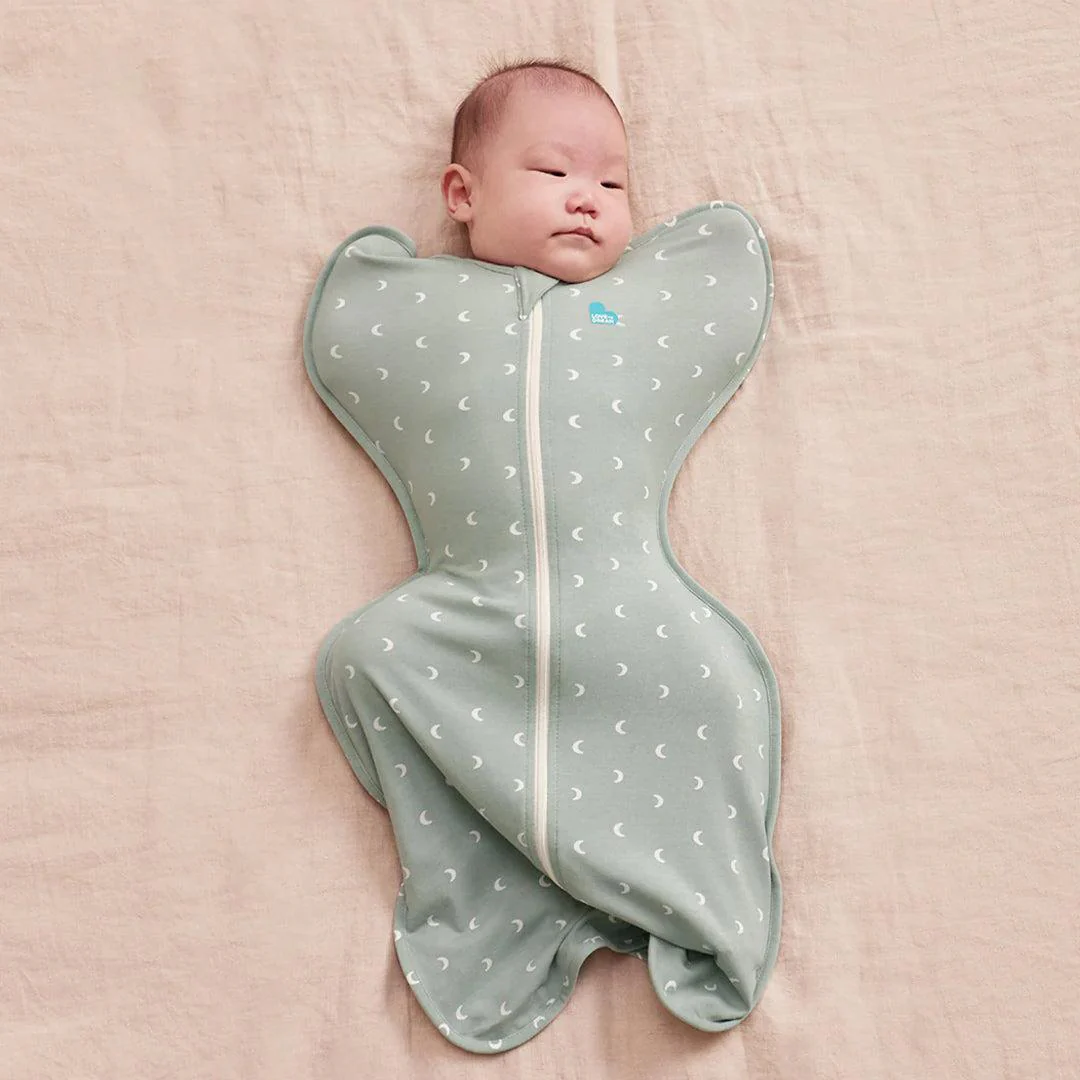 Love to Dream Swaddle Up Sleeping Bag 1.0 Tog - Moon Olive - Image 3