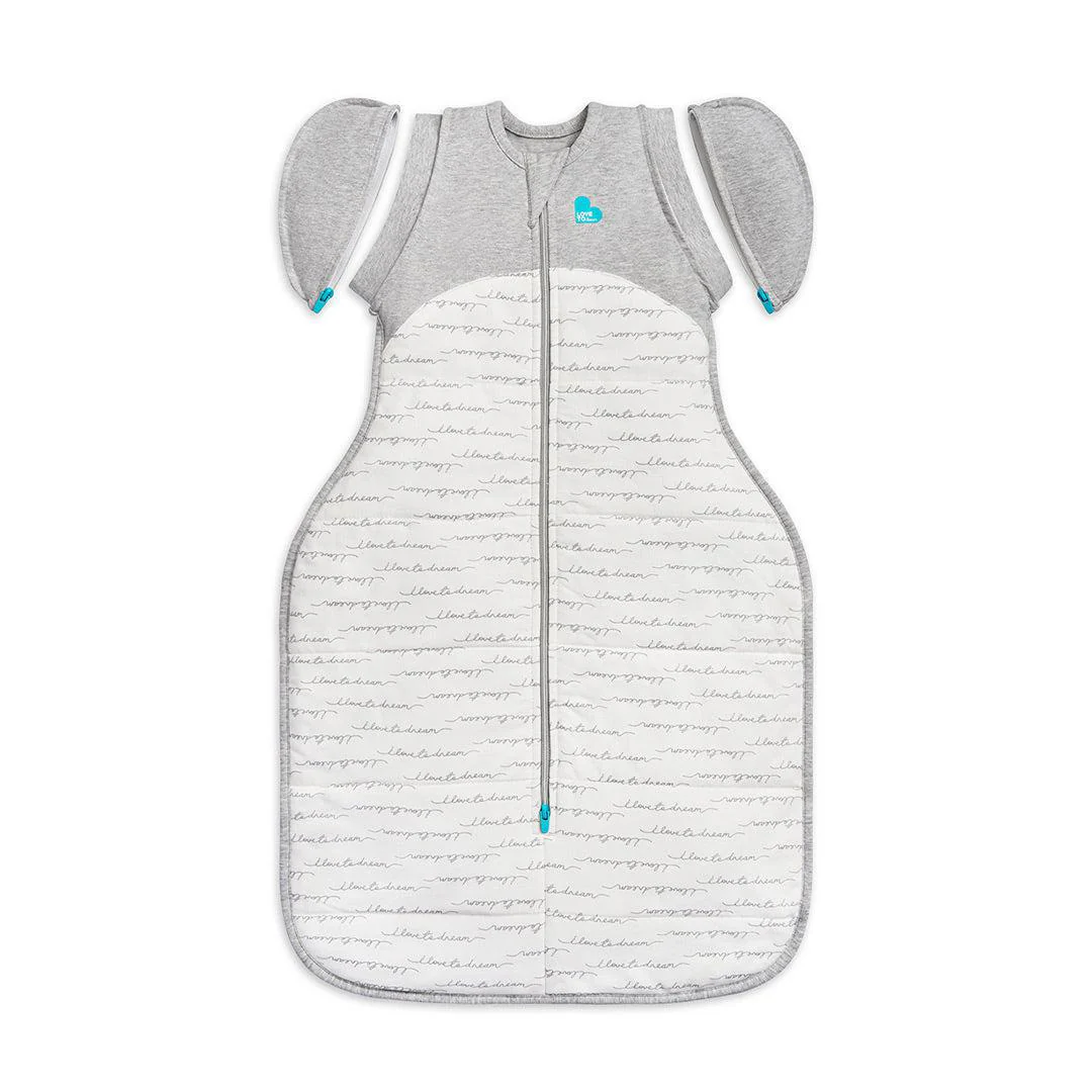 Love to Dream Swaddle Up Transition Bag (2.5 Tog) - White Dreamer