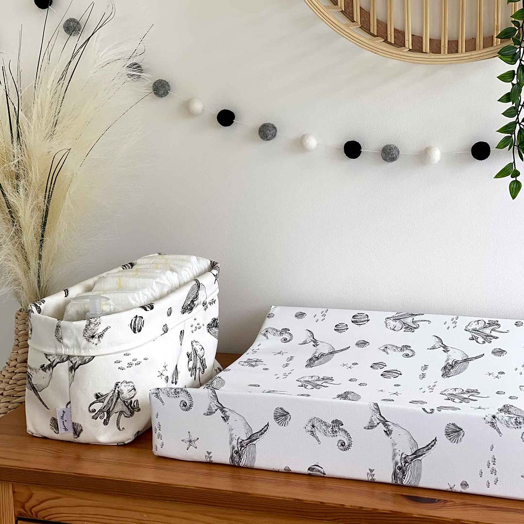 Mama Shack Anti Roll Changing Mat - Under the Sea - Image 3