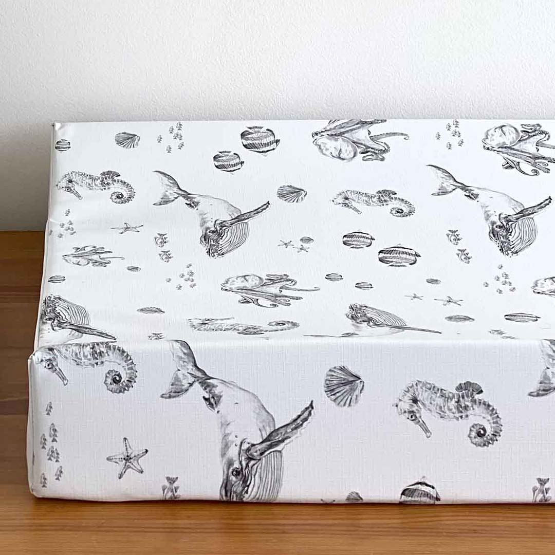 Mama Shack Anti Roll Changing Mat - Under the Sea - Image 4
