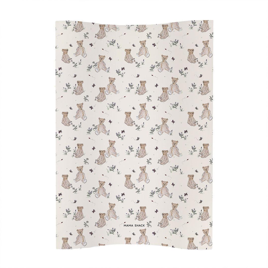 Mama Shack Anti Roll Changing Mat - Vintage Bear