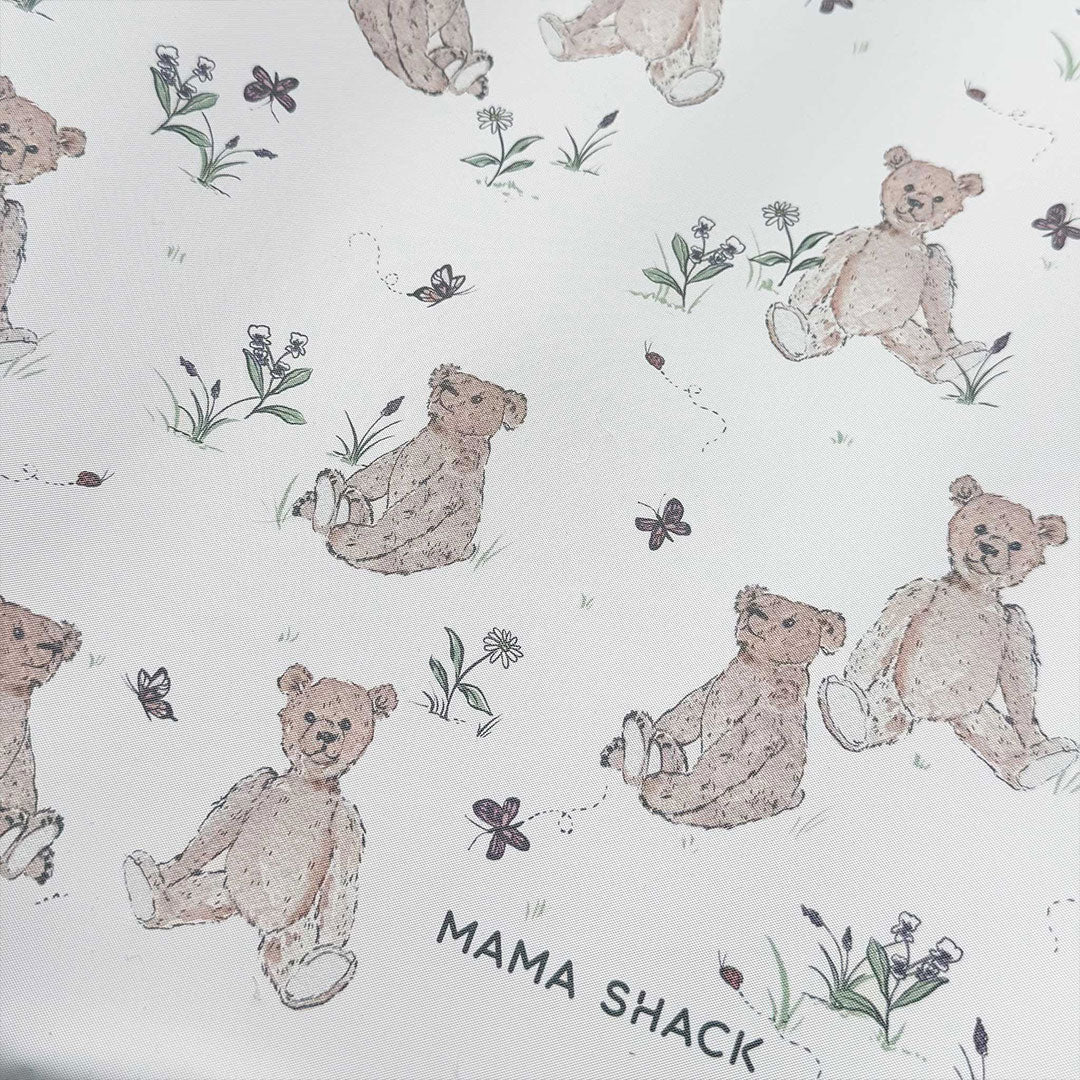 Mama Shack Anti Roll Changing Mat - Vintage Bear - Image 2