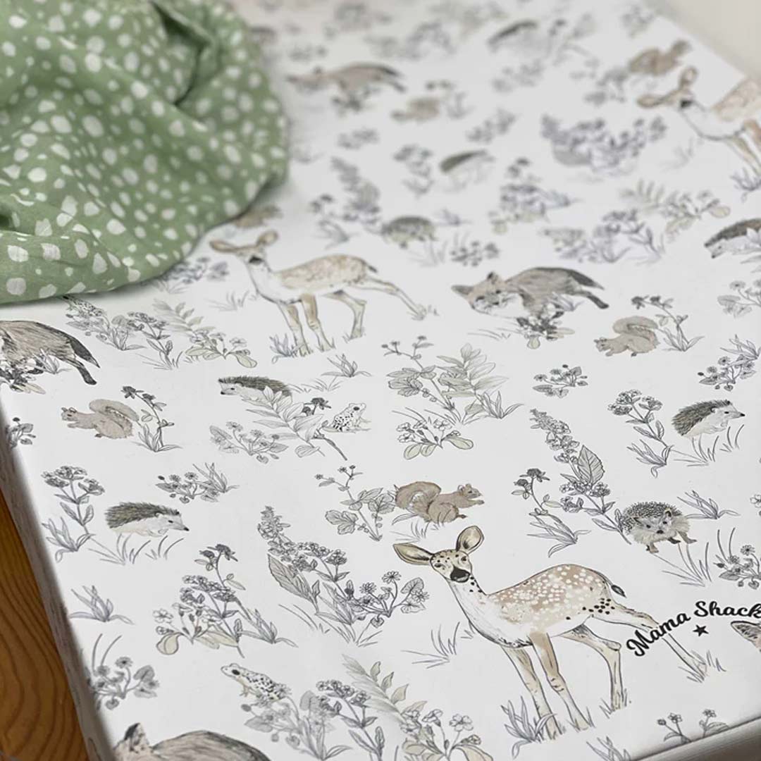 Mama Shack Anti Roll Changing Mat - Woodland - Image 3
