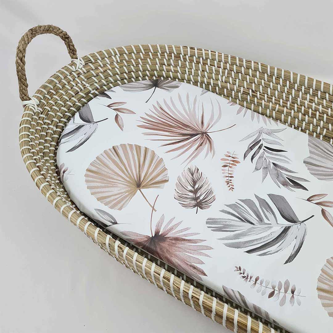 Mama Shack Changing Basket Liner - Boho Palms - Image 2