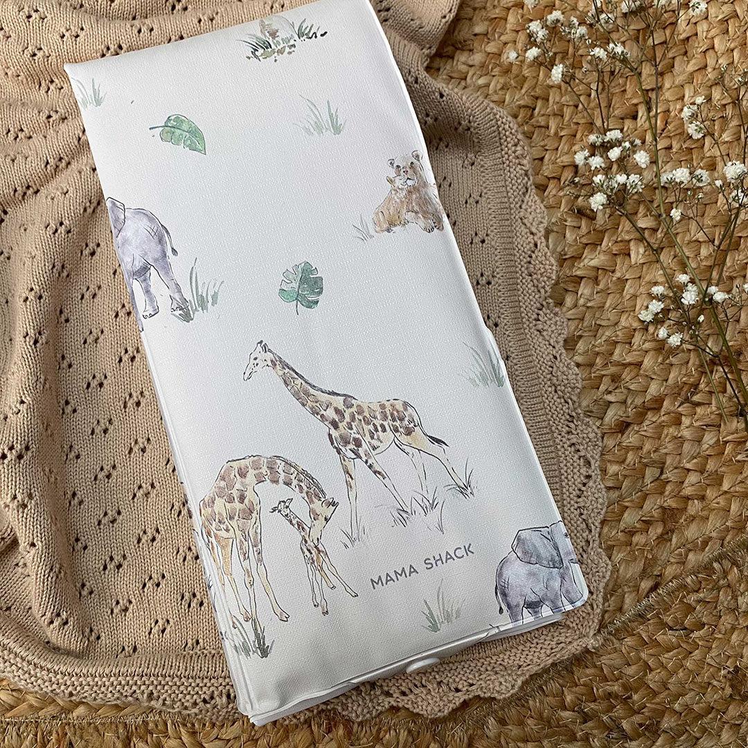 Mama Shack Foldable Travel Changing Mat - Sweet Safari - Image 2