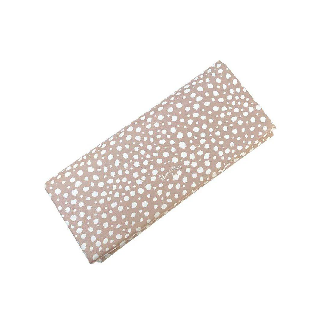 Mama Shack Foldable Travel Changing Mat - Rose Spotty
