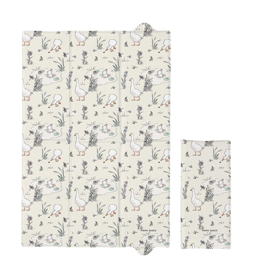 Mama Shack Foldable Travel Changing Mat - Goose & the Ladybird