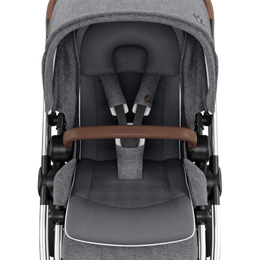 Maxi-Cosi Adorra Luxe + Cabriofix i-Size Travel System - Twillic Grey - Image 5