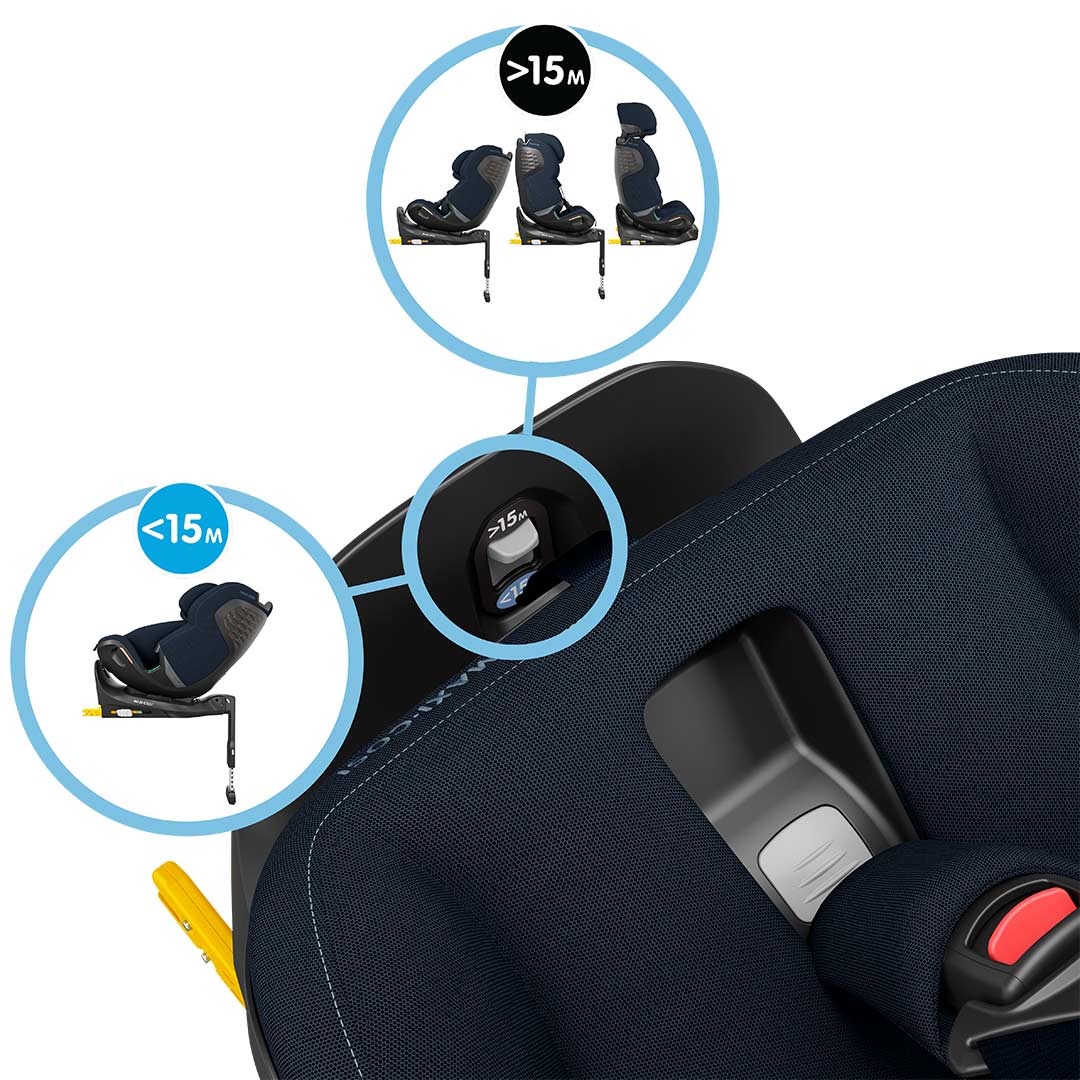 Maxi-Cosi Emerald 360 Pro Car Seat - Authentic Blue - Image 12