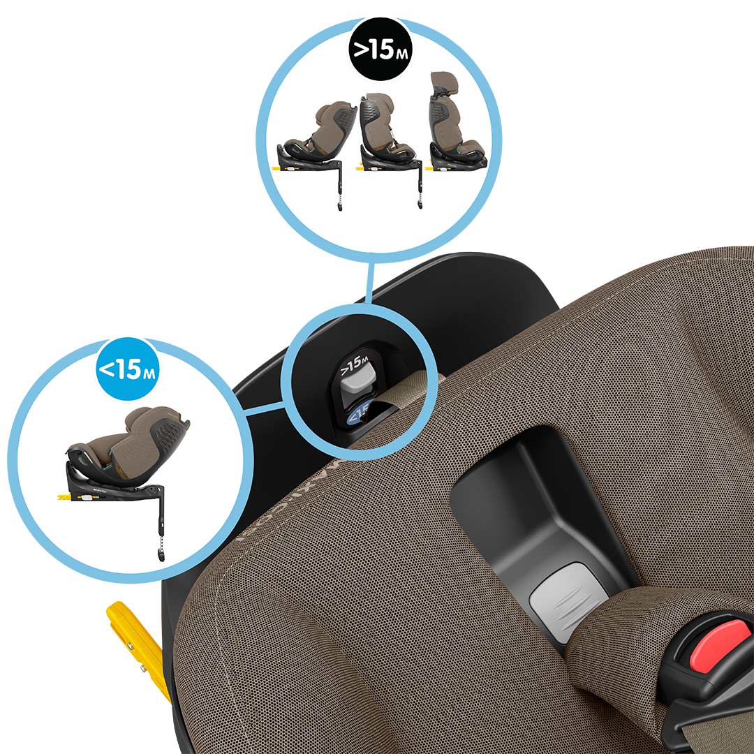 Maxi-Cosi Emerald 360 Pro Car Seat - Authentic Truffle - Image 12