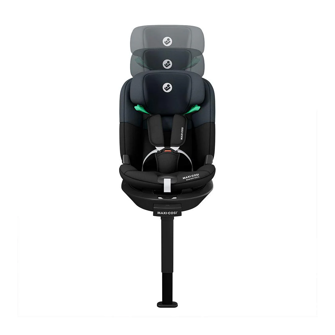 Maxi-Cosi Emerald 360 S Car Seat - Tonal Black - Image 15