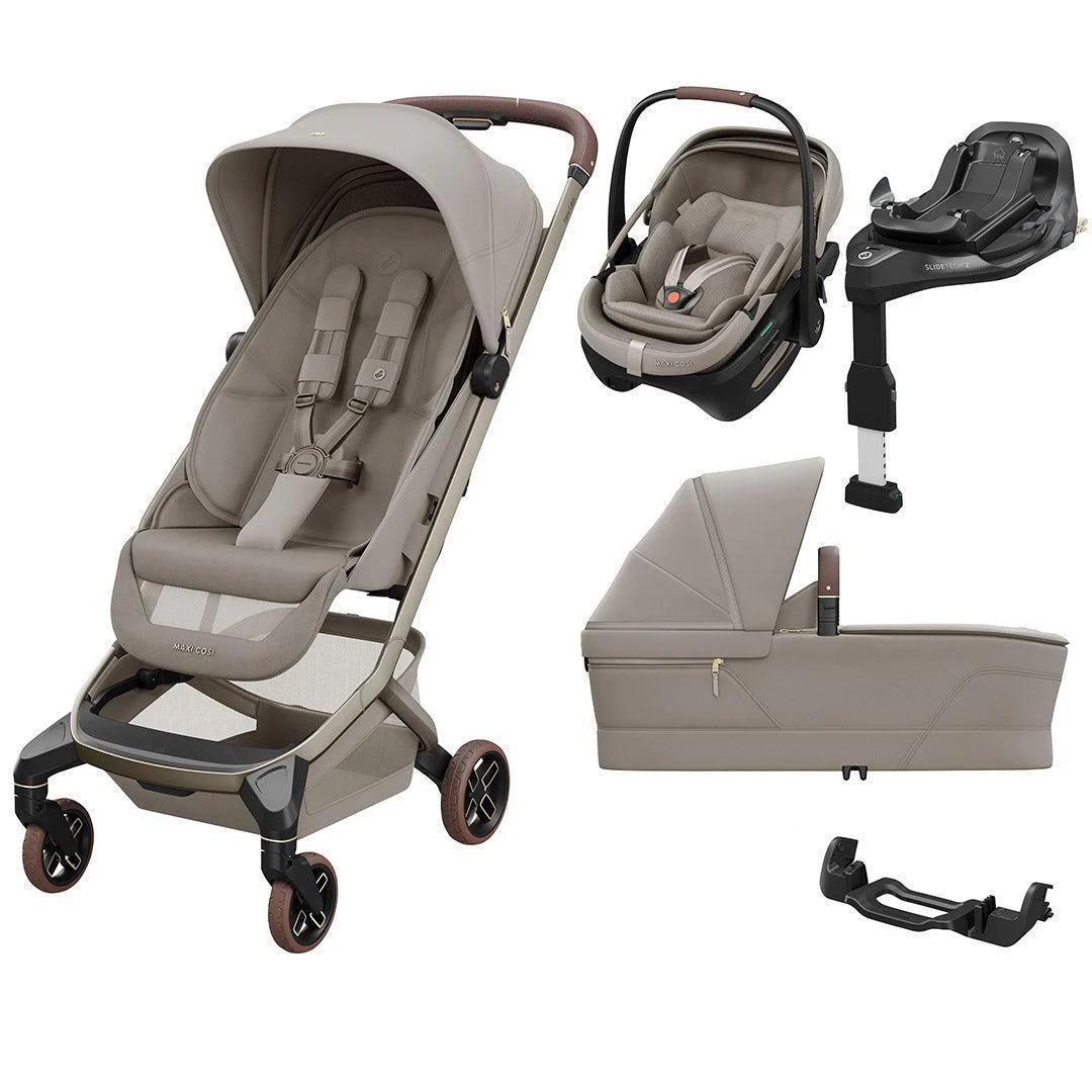 Maxi-Cosi Zero G Travel System with Fame Cabin & Coral Slide Pro