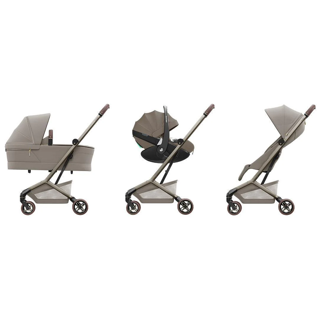 Maxi-Cosi Fame Cabin Stroller Zero G Travel System - Sapphire Sand - Image 12