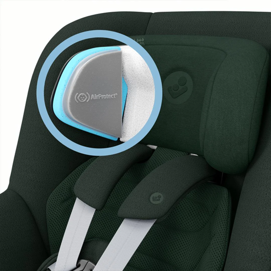 Maxi-Cosi Pearl 360 Pro Car Seat - Authentic Green - Image 12