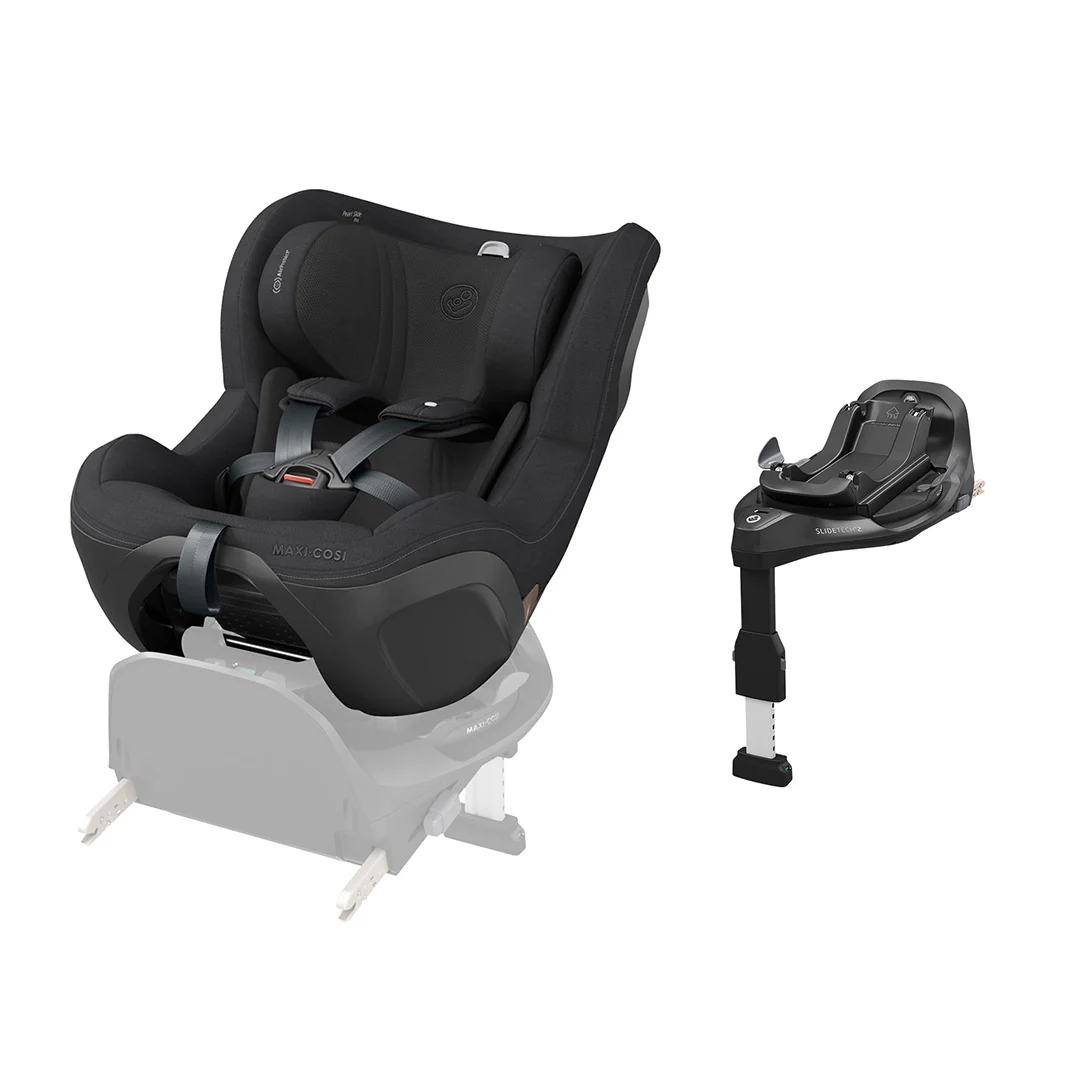 Maxi-Cosi Pearl Slide Pro Car Seat - Authentic Black - Image 13