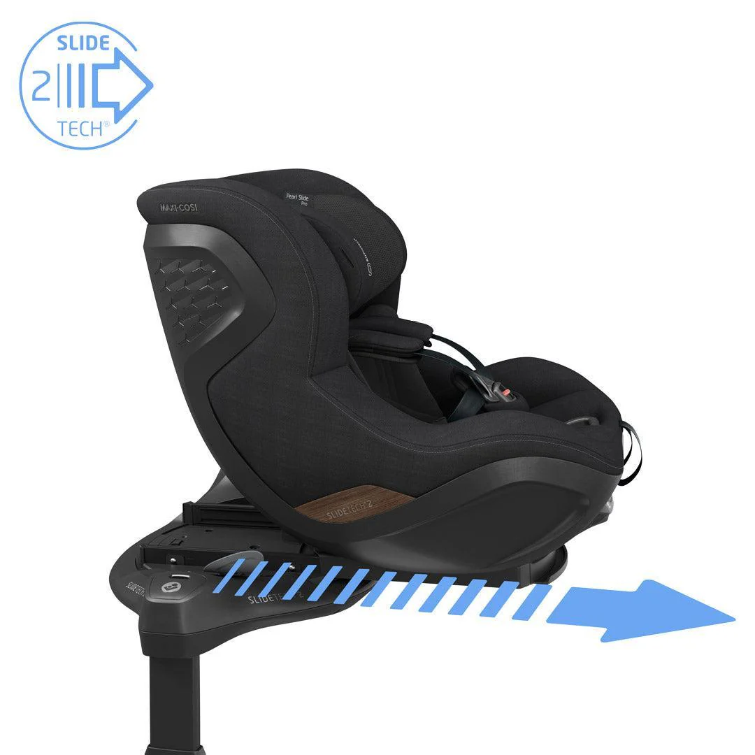 Maxi-Cosi Pearl Slide Pro Car Seat - Authentic Black - Image 7