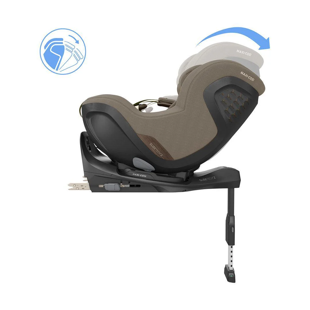 Maxi-Cosi Pearl Slide Pro Car Seat - Authentic Truffle - Image 11