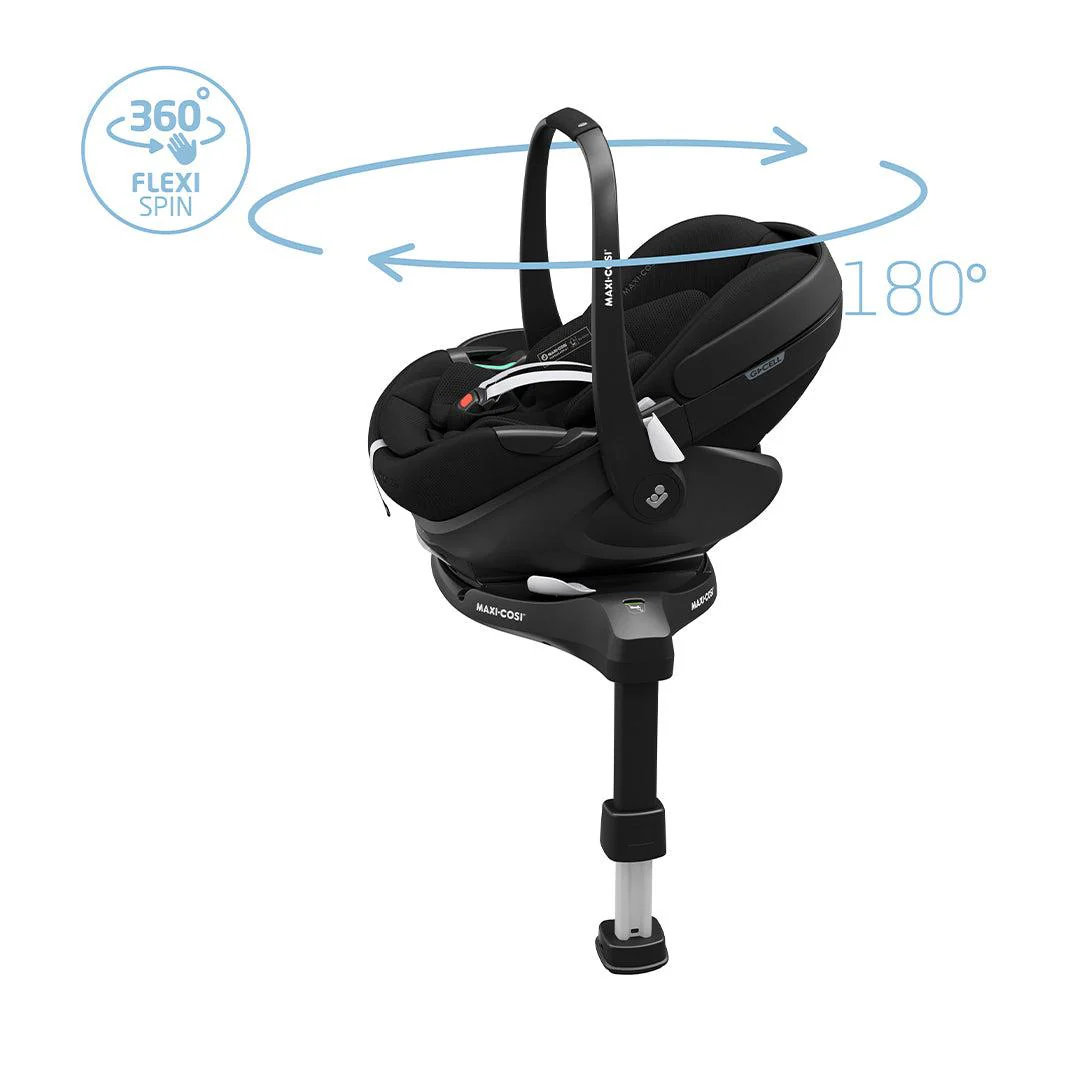 Maxi-Cosi Pebble 360 Pro 2 Car Seat - Twillic Black - Image 3