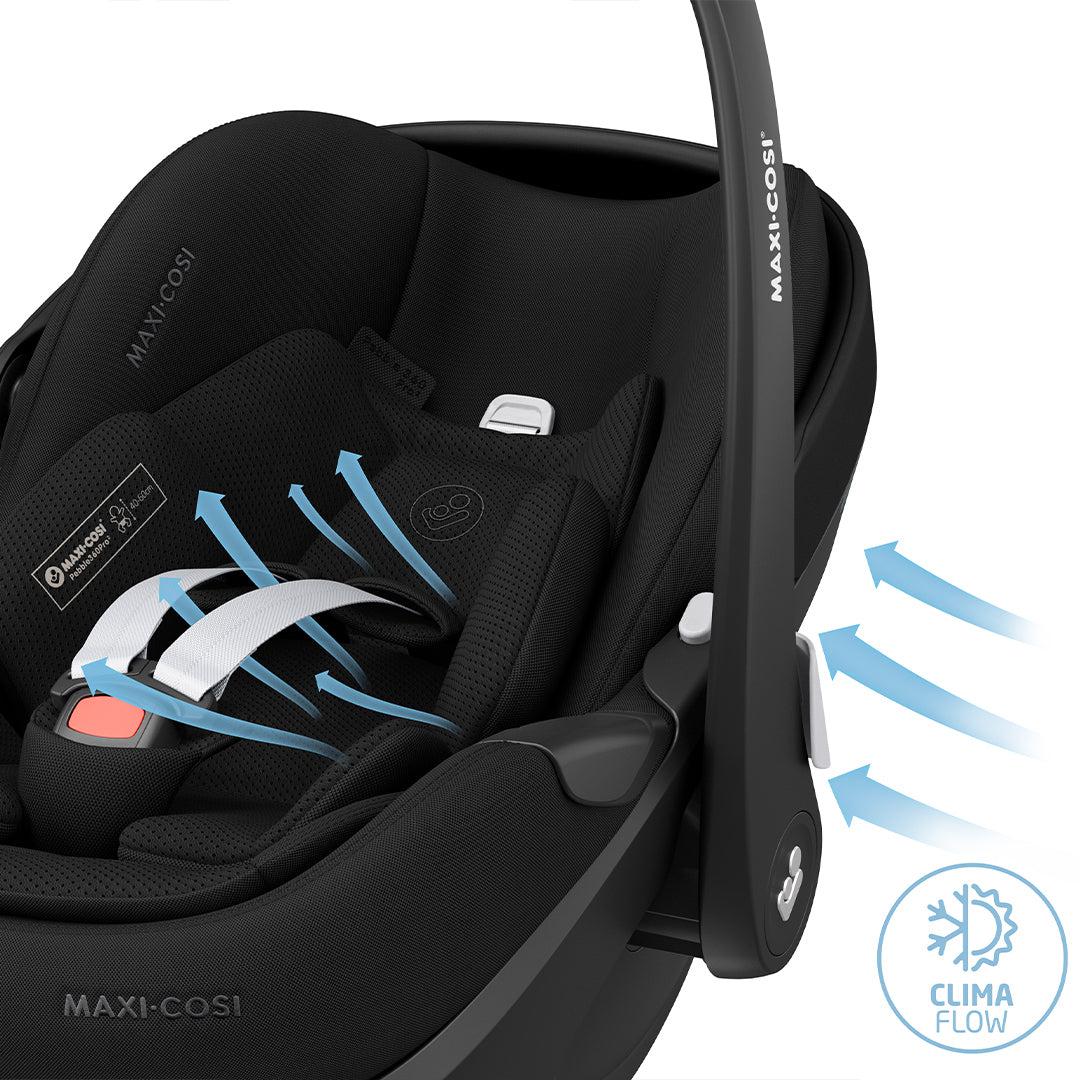 Maxi-Cosi Pebble 360 Pro 2 Car Seat - Twillic Black - Image 6