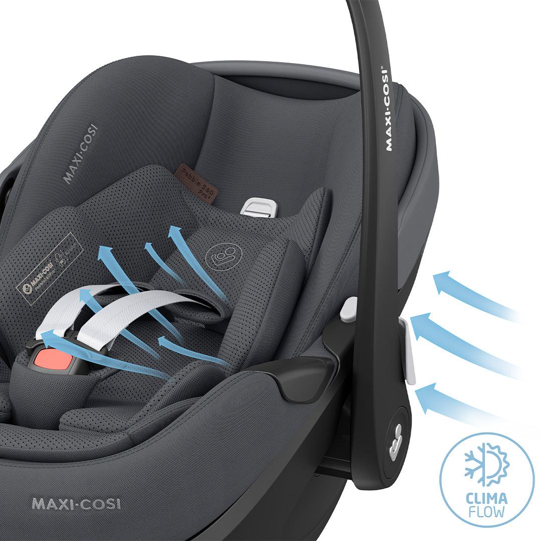 Maxi-Cosi Pebble 360 Pro 2 Car Seat - Twillic Graphite - Image 9