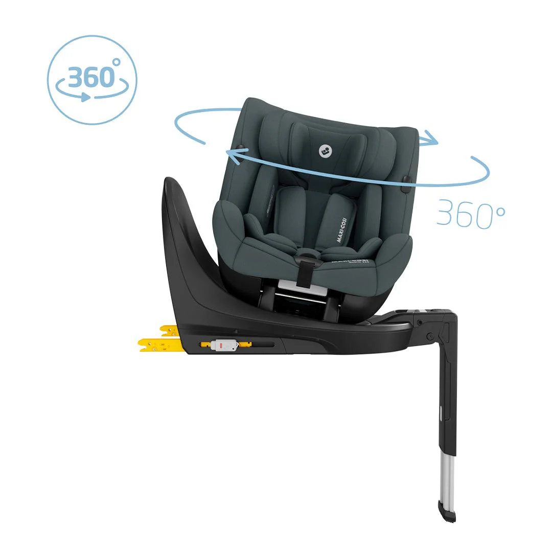 Maxi-Cosi Quartz 360 i-Size Car Seat - Full Graphite - Image 13