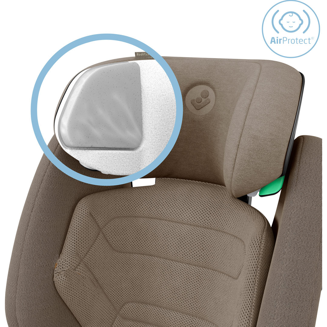 Maxi-Cosi Rodifix Pro2 i-Size Car Seat - Authentic Truffle - Image 4