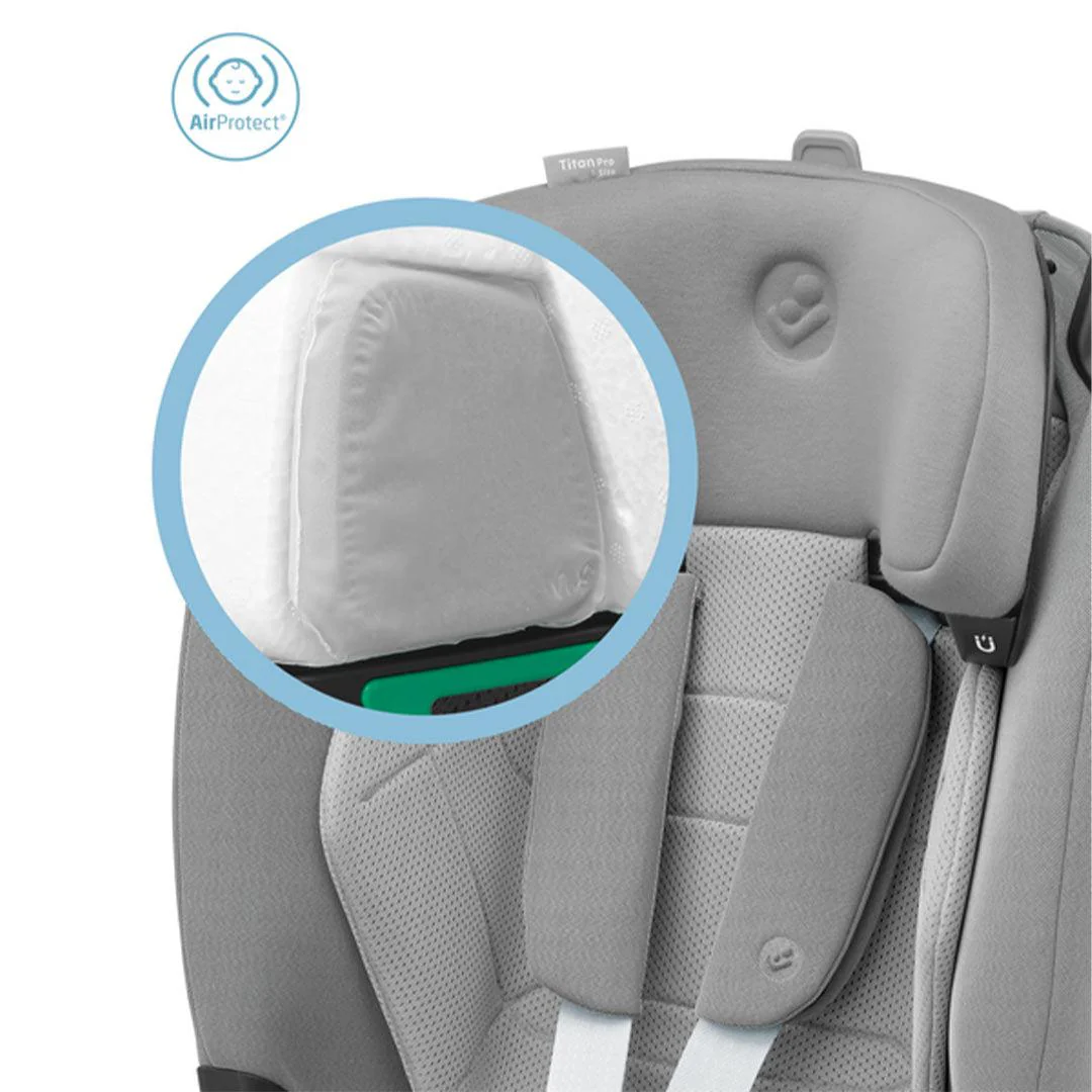 Maxi-Cosi Titan Pro2 i-Size Car Seat - Authentic Grey - Image 12