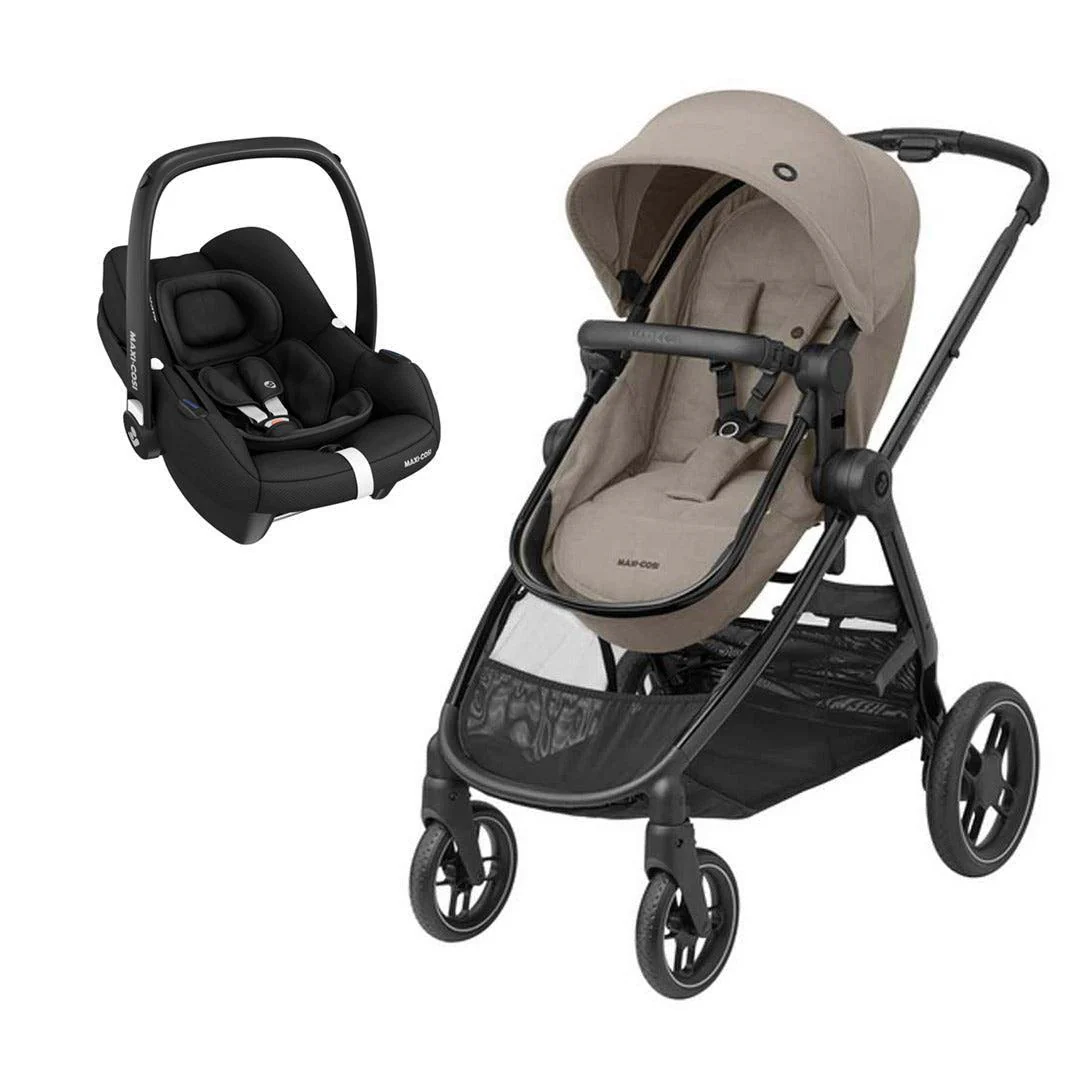 Maxi-Cosi Zelia Luxe 2-in-1 Pushchair Travel System - Image 15