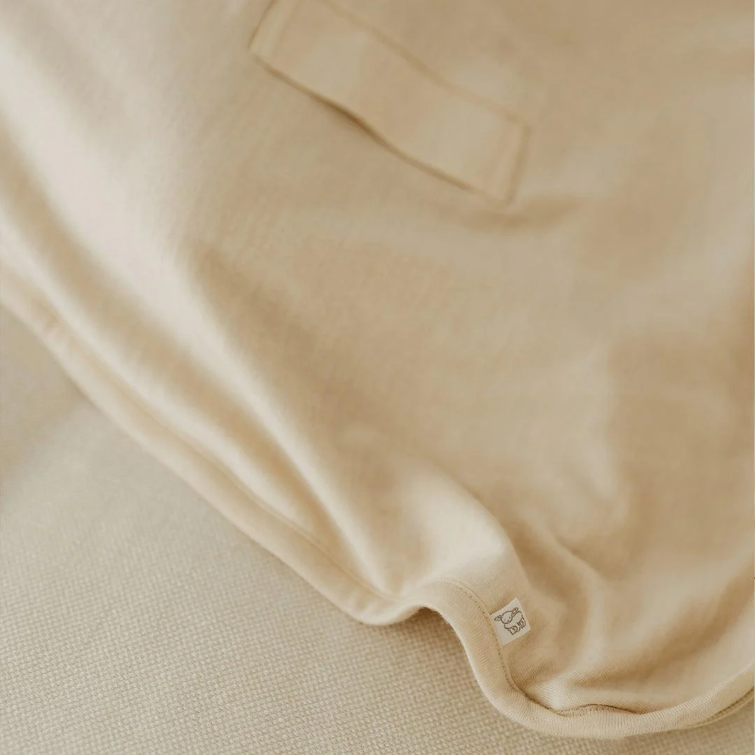 Merino Kids Cocooi Sleeping Bag - Natural - Image 6