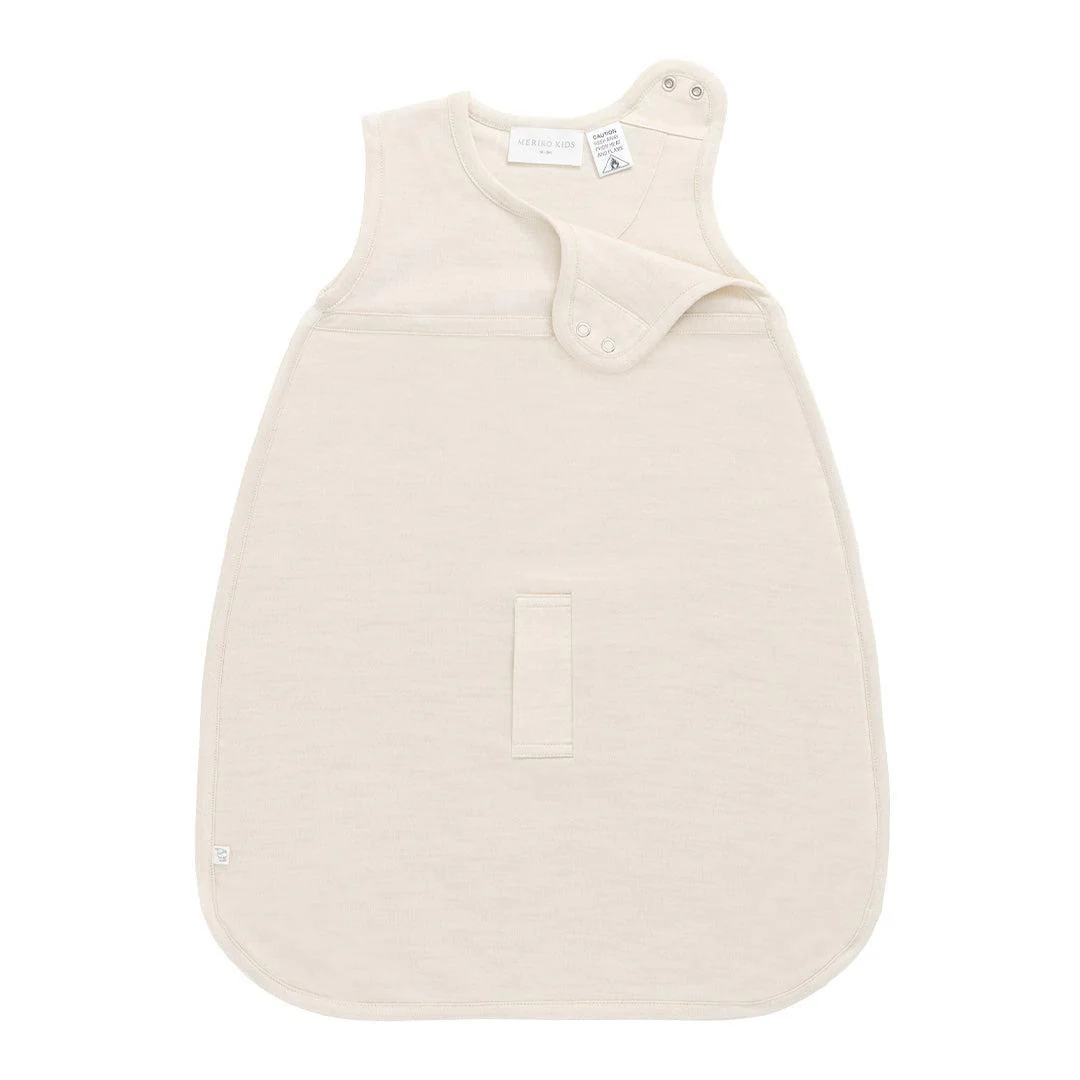 Merino Kids Cocooi Sleeping Bag - Natural - Image 8