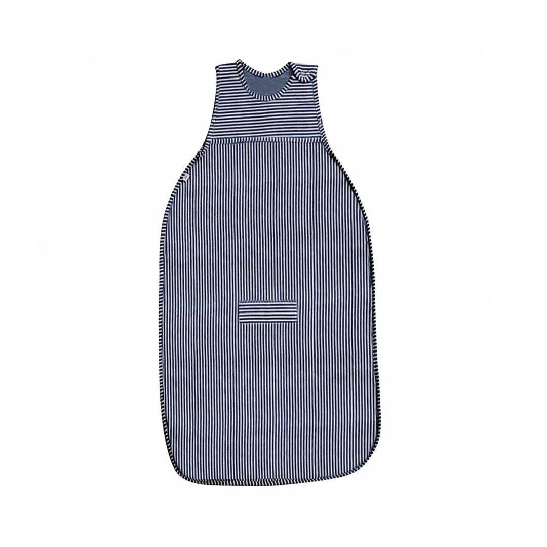 Merino Kids Go Go Sleeping Bag - All Seasons - Navy Stripe