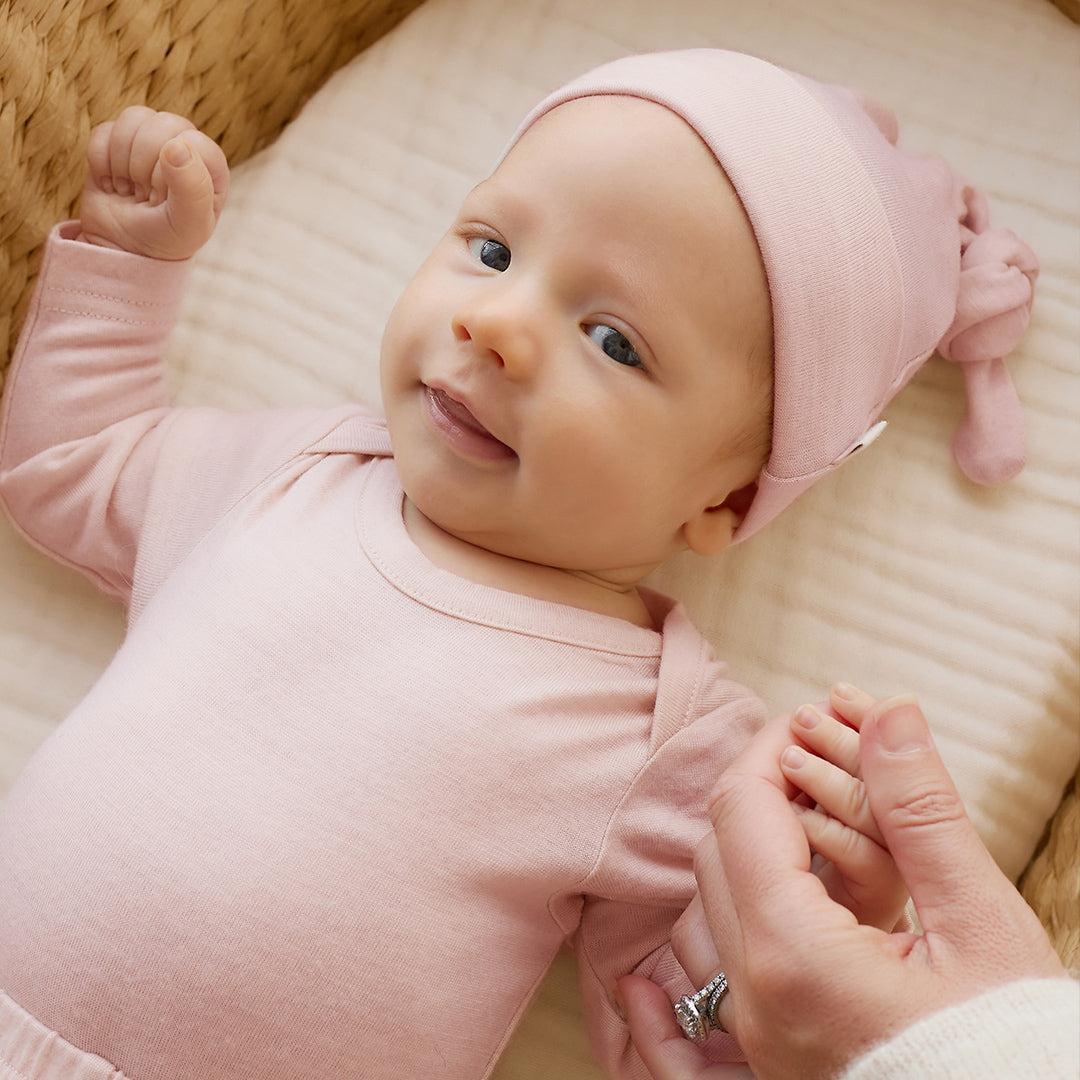Merino Kids Merino Beanie - Cloud Pink - Image 3