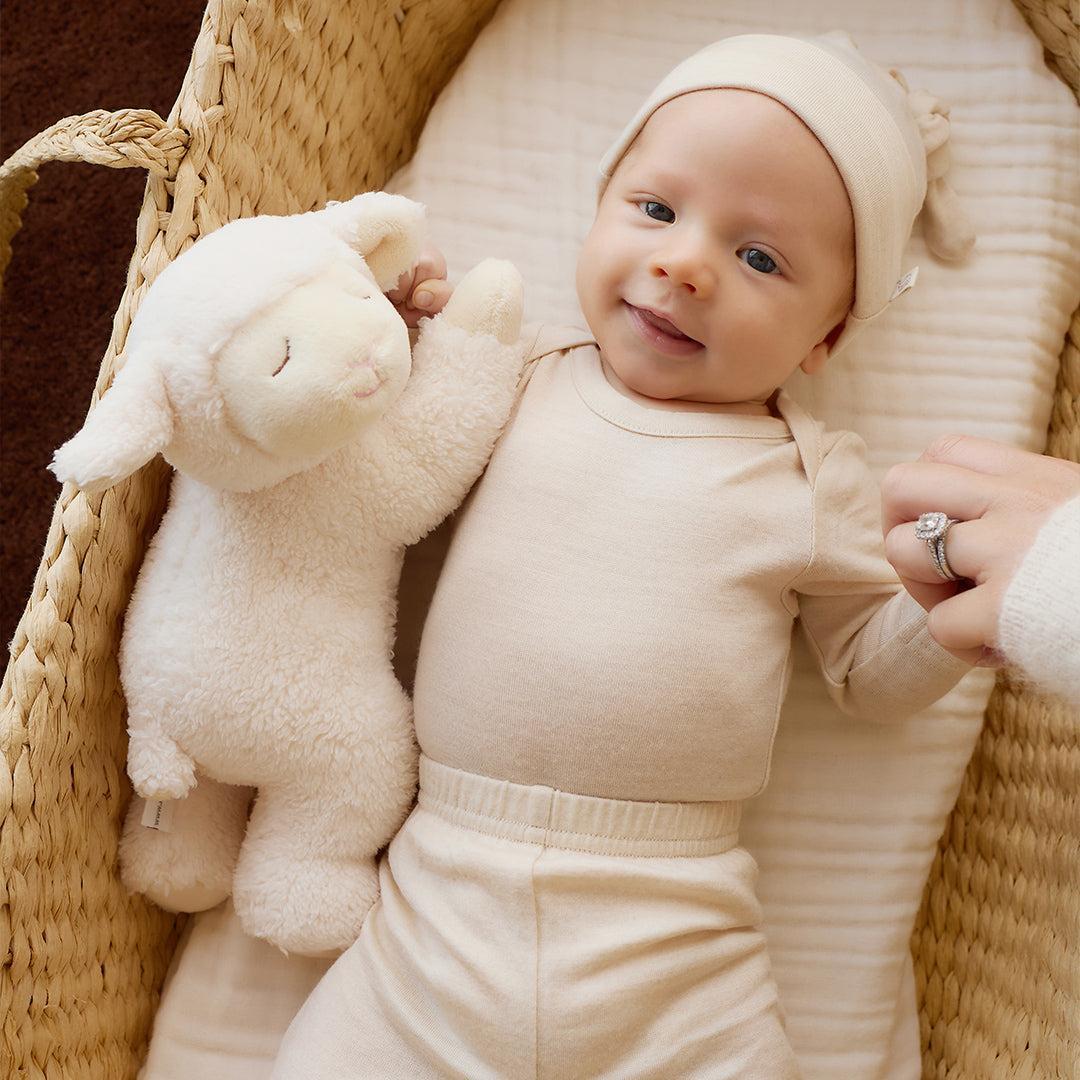 Merino Kids Merino Beanie - Natural - Image 2