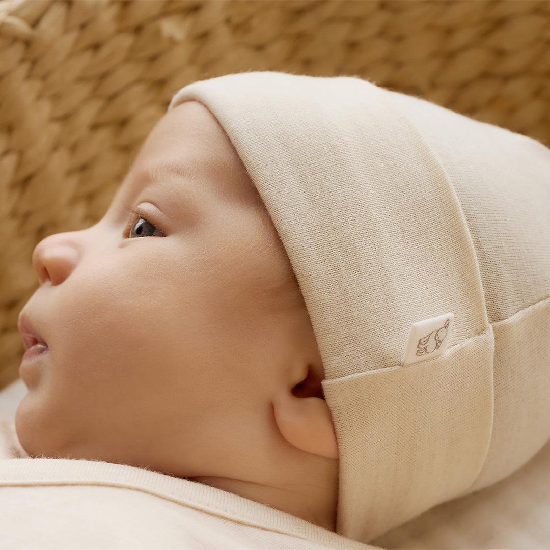 Merino Kids Merino Beanie - Natural - Image 5