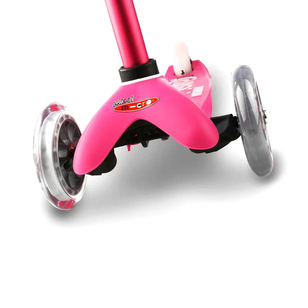 Micro Scooters 3 In 1 Deluxe Plus Scooter + Push Handle - Pink - Image 5