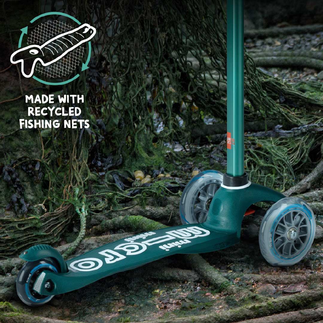 Micro Scooters Deluxe Mini Micro ECO Scooter - Green LED - Image 3