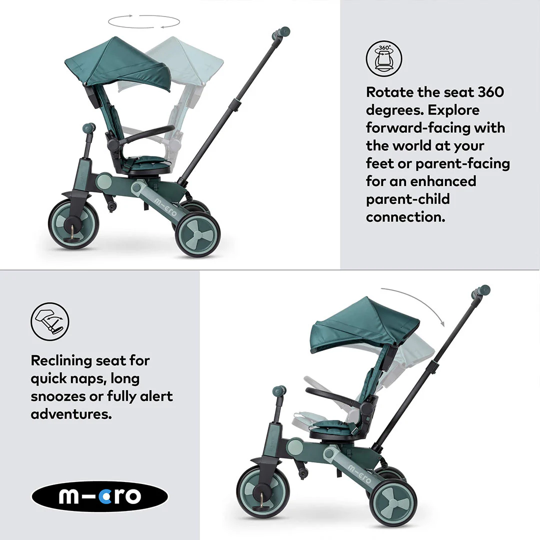 Micro Scooters Flexi Tricycle - Matcha - Image 4